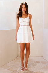 Energised Mini Dress White