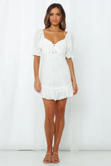 Absolutely Baby Dress White