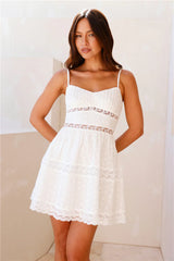 Energised Mini Dress White